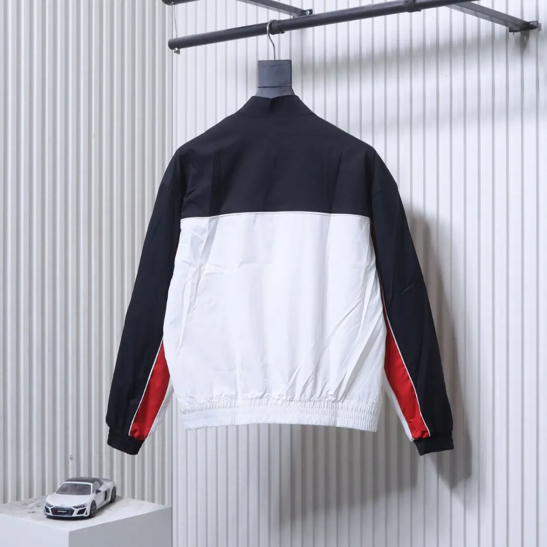 Back View PUMA Moto Colorblock Racing Jacket