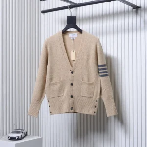 TB Three-Button Australian Wool Knit Cardigan