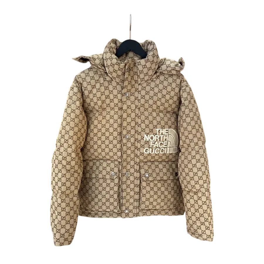 TNF x TUN BE LIFE Monogram Embroidered Down Puffer Jacket