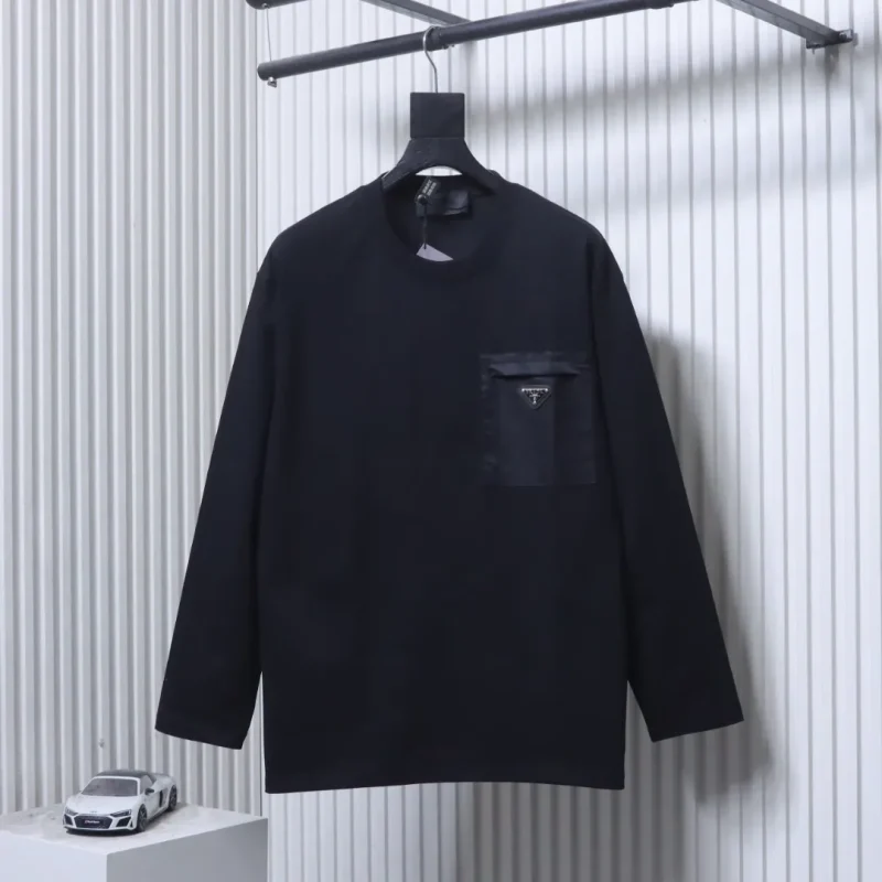 Triangle Logo Long Sleeve Shirt
