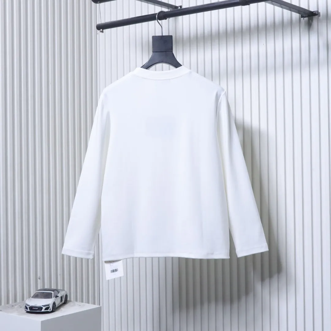 Back View Triangle Logo Long Sleeve Shirt