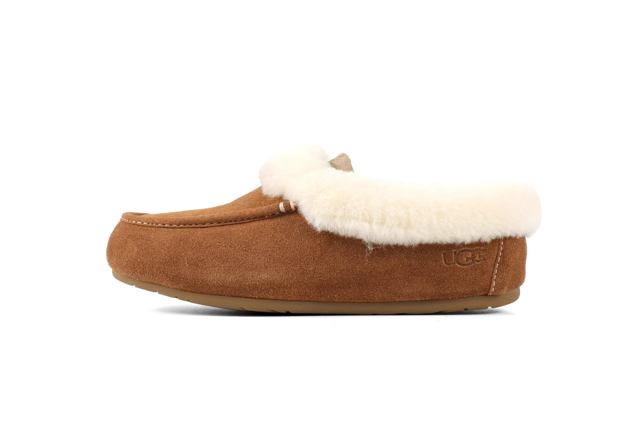 UGG Ansley Mule Chestnut Left side View