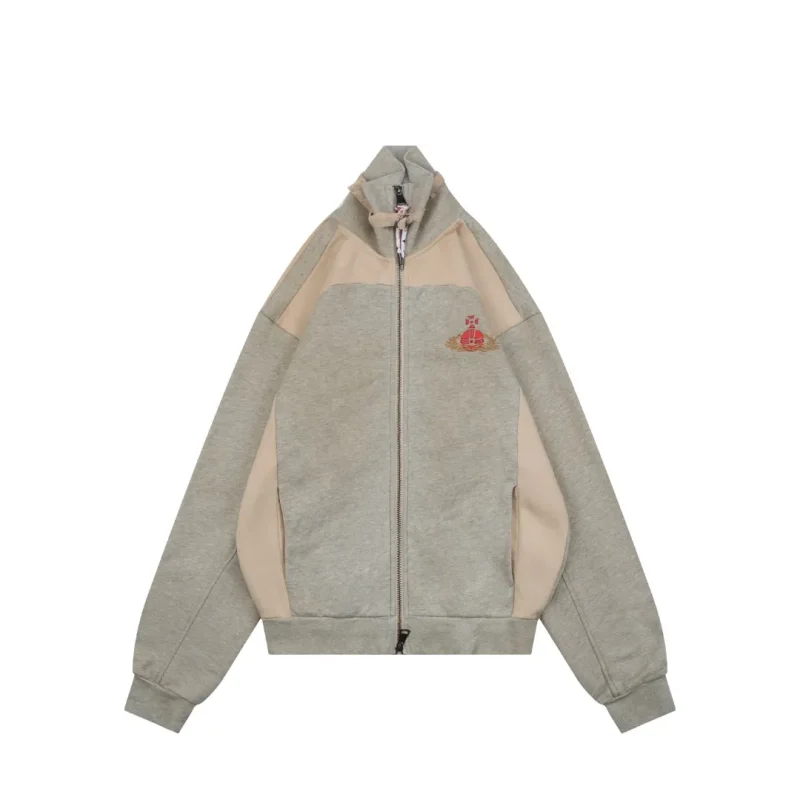 VW Colorblock ORB Embroidered High-Neck Jacket