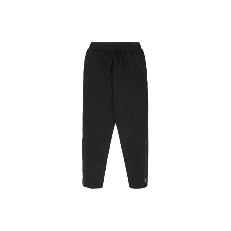 Y-3 Yohji Yamamoto Fleece-Lined Zip-Leg Track Pants