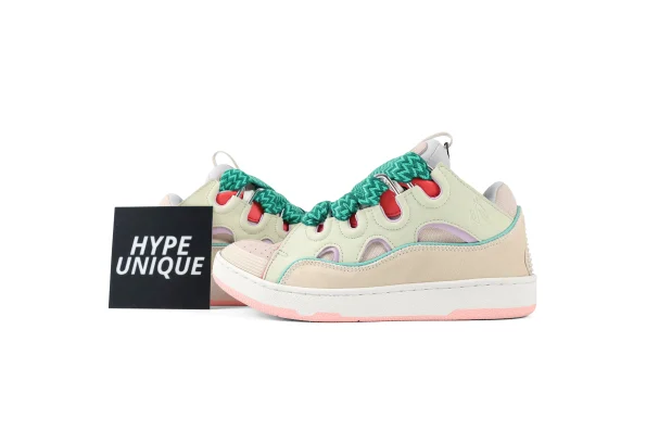 lanvln Curb "Beige Pink Teal" Sneakers